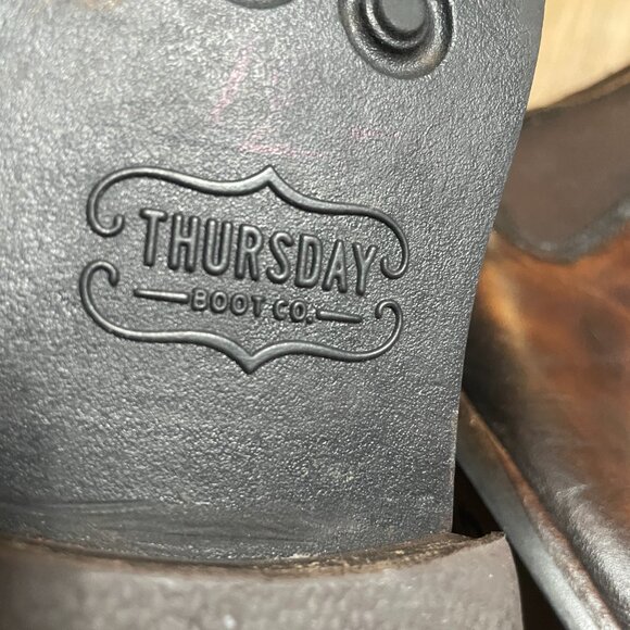 Thursday Boot Company women’s Chelsea Ankle Boots size 7 brown leather - Picture 9 of 9